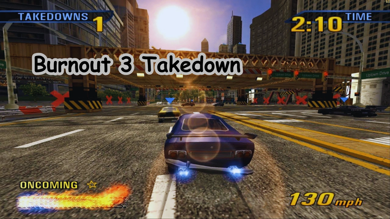 Burnout 3 Takedown : Balapan Mobil Brutal Paling Seru & Menegangkan!